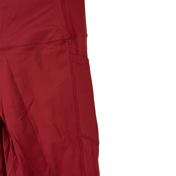 Zyia Red Pocket Brilliant Hi-rise Capri 20" - Picture 6 of 7